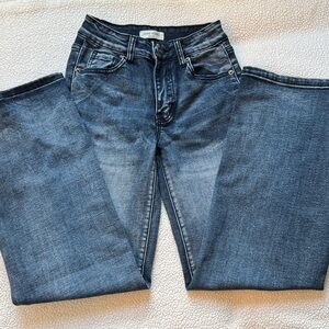 Women's Blue Flare Jeans